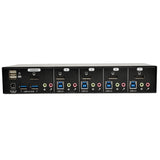 Eaton 4-Port Displayport Kvm Switch With Audio