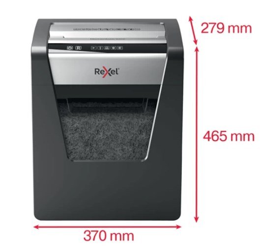 EAN 5028252523448 - Rexel Momentum M510 triturador de papel Microcorte 58 dB Negro imagen 4