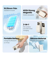 Ugreen 10000mah Mini Powerbank Wireless 20w With Magsafe White