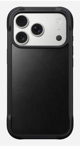 Nomad Rugged Leather Case Iphone 17 Pro Black Horween