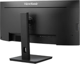 Monitor Viewsonic 34" 21:9, 3440 X 1440, Superclear® Ips Curve Monitor, Hdmi, Displayport, Usb, Usb-