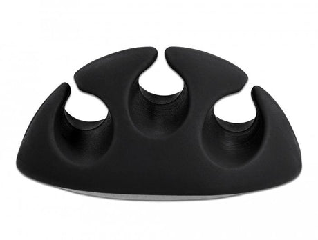 EAN 4043619183463 - DeLOCK 18346 organizador de cables Escritorio/pared Soporte para cables Negro, Blanco 6 pieza(s) imagen 3