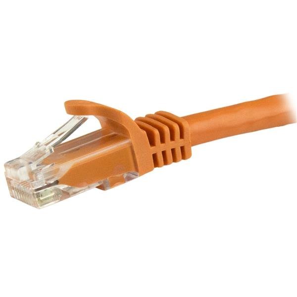 Startech Cable De Red Cat6 Utp Rj45 Snagless 1m Naranjaâ N6patc1mor