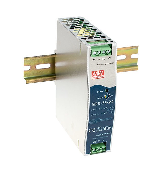 Meanwell Netzteil - 48v 75w Hutschiene, Schmal
