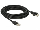 Cable Delock Cat.6 Rj45-M > Rj45-M Con Tornillos Sstp 5.0m