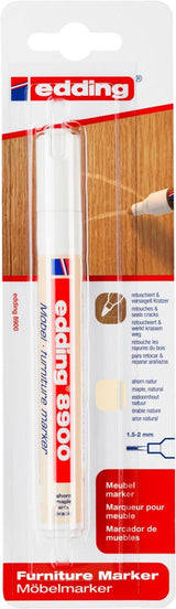 Edding 8900 Rotulador Permanente Para Muebles - Punta Redonda 1.5-2mm - Resistente A La Luz - Secado Rapido - Color