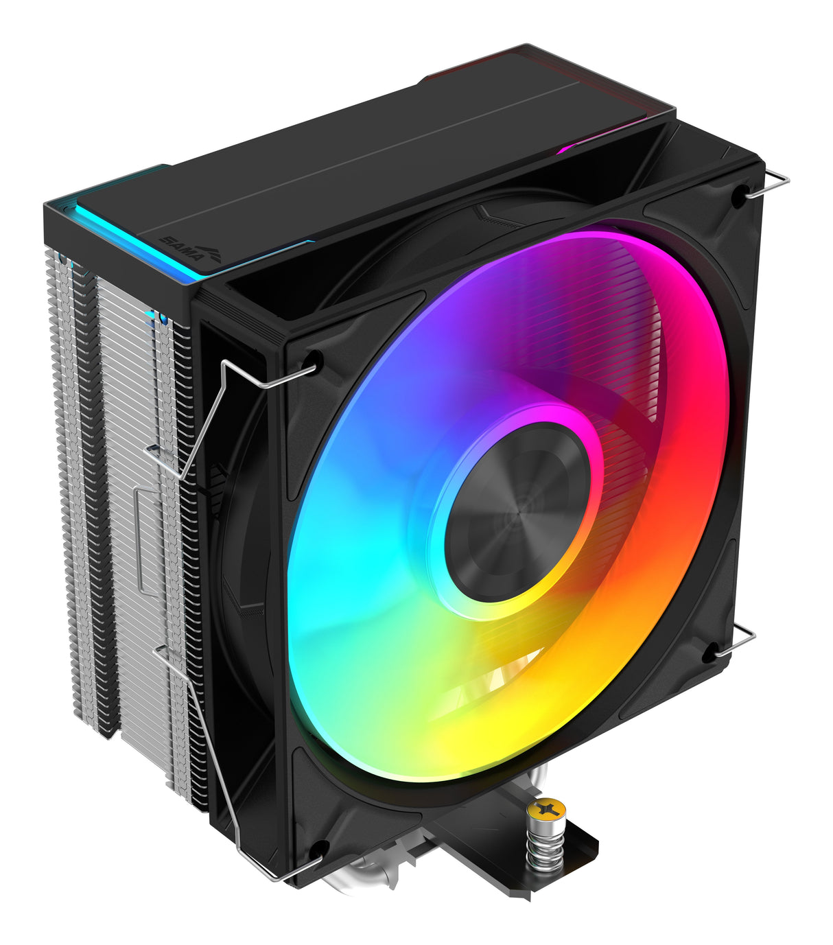 Sama A40l Cpu Lã¼fter Black Argb 120mm Retail