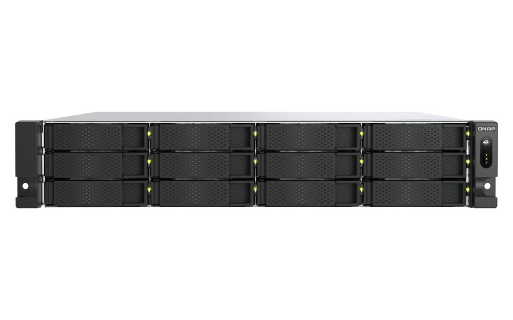 EAN 4711103084670 - QNAP TS-H1277AXU-RP NAS Bastidor (2U) AMD Ryzen™ 7 32 GB DDR5 QuTS hero Negro imagen 1