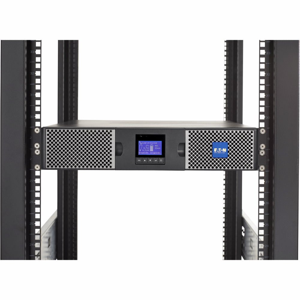 Eaton 9px 3000i Rt2u - Usv (In Rack Montable/Externo) - Corriente Alterna 200/208/220/230/240 V - 3000 Watt - 3000 Va - 1-Fásico - Rs-232, Usb - Conexiones De Salida: 10 - Pfc - 2u - 48.3 Cm (19") -