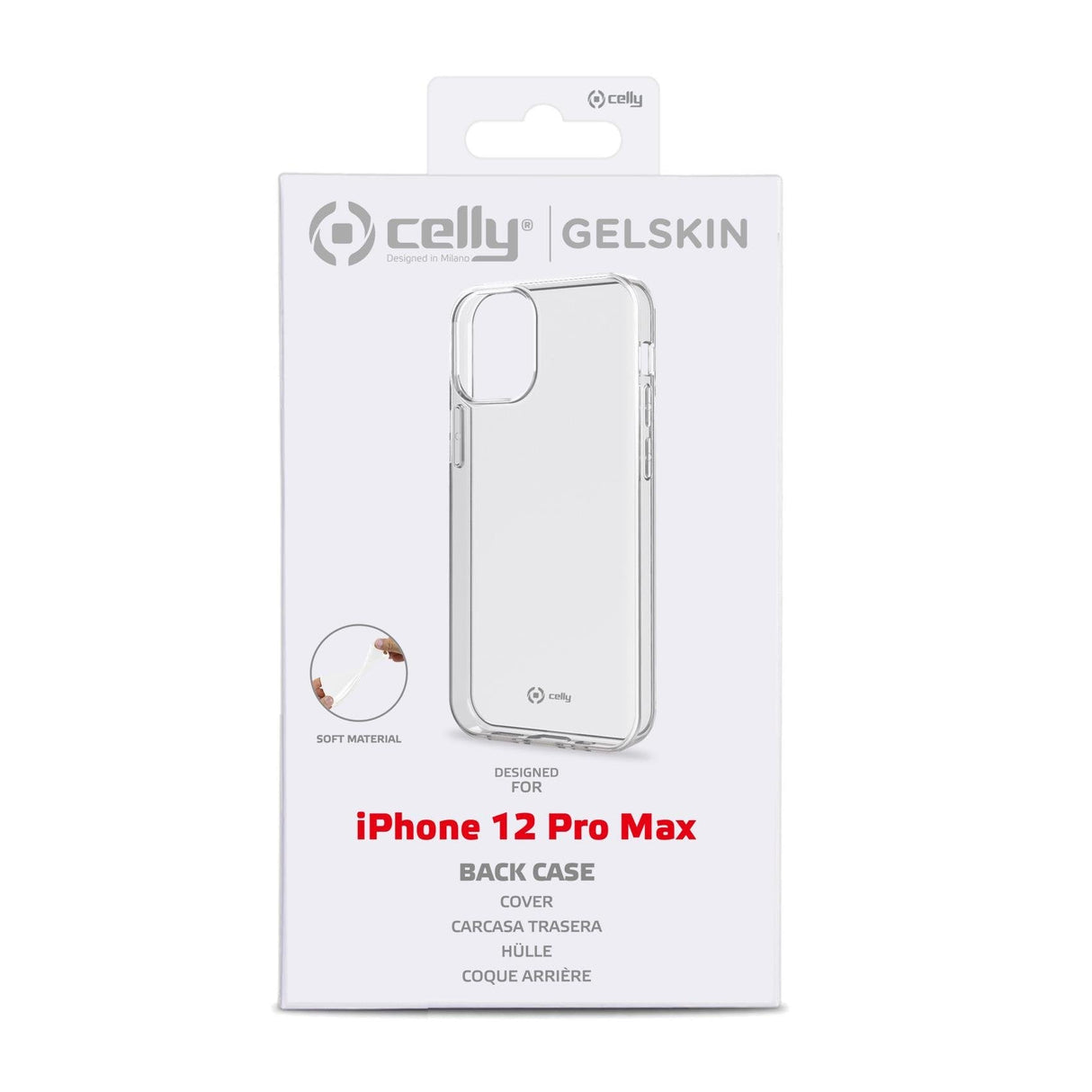 EAN 8021735761143 - Celly Gelskin funda para teléfono móvil 17 cm (6.7") Transparente imagen 4