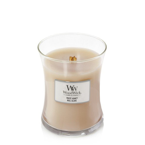 Swieca Srednia White Honey Woodwick