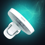 Ventilador De Pie Cecotec Energysilence 2600 Sunflower Portable 22w 16 Aspas 12 Velocidades