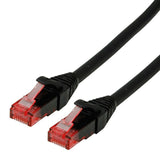 Roline Cable De Red Cat.6 Utp, Component Level, Lsoh, Schwarz, 1,5 M