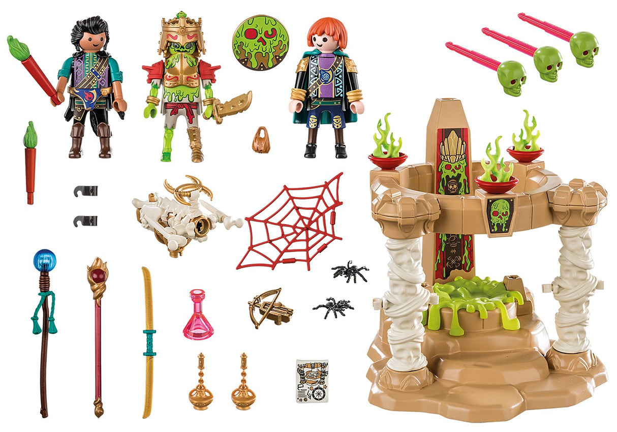 Playmobil 70751 Sal'Ahari Sands -  Templo Del Ejercito De Esqueletos