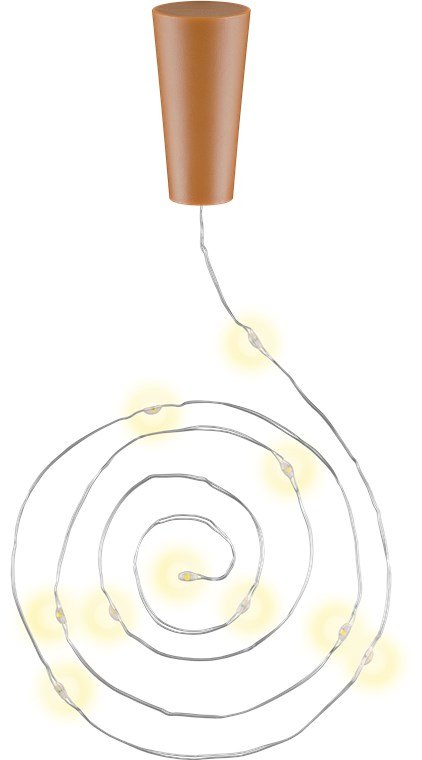 Cadenas De Luces Led 3x 10  Para Botellas, Incl. Temporizador
Decoración De Luz Atmosférica Para Botellas De Vidrio