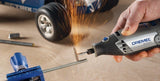 Herramienta Multifuncional Dremel 3000-1/25 Gris, 130 Vatios, Accesorios De 25 Piezas, Estuche