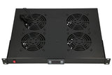 Extralink 19" Rack Mount Fan Panel (4 Fans)