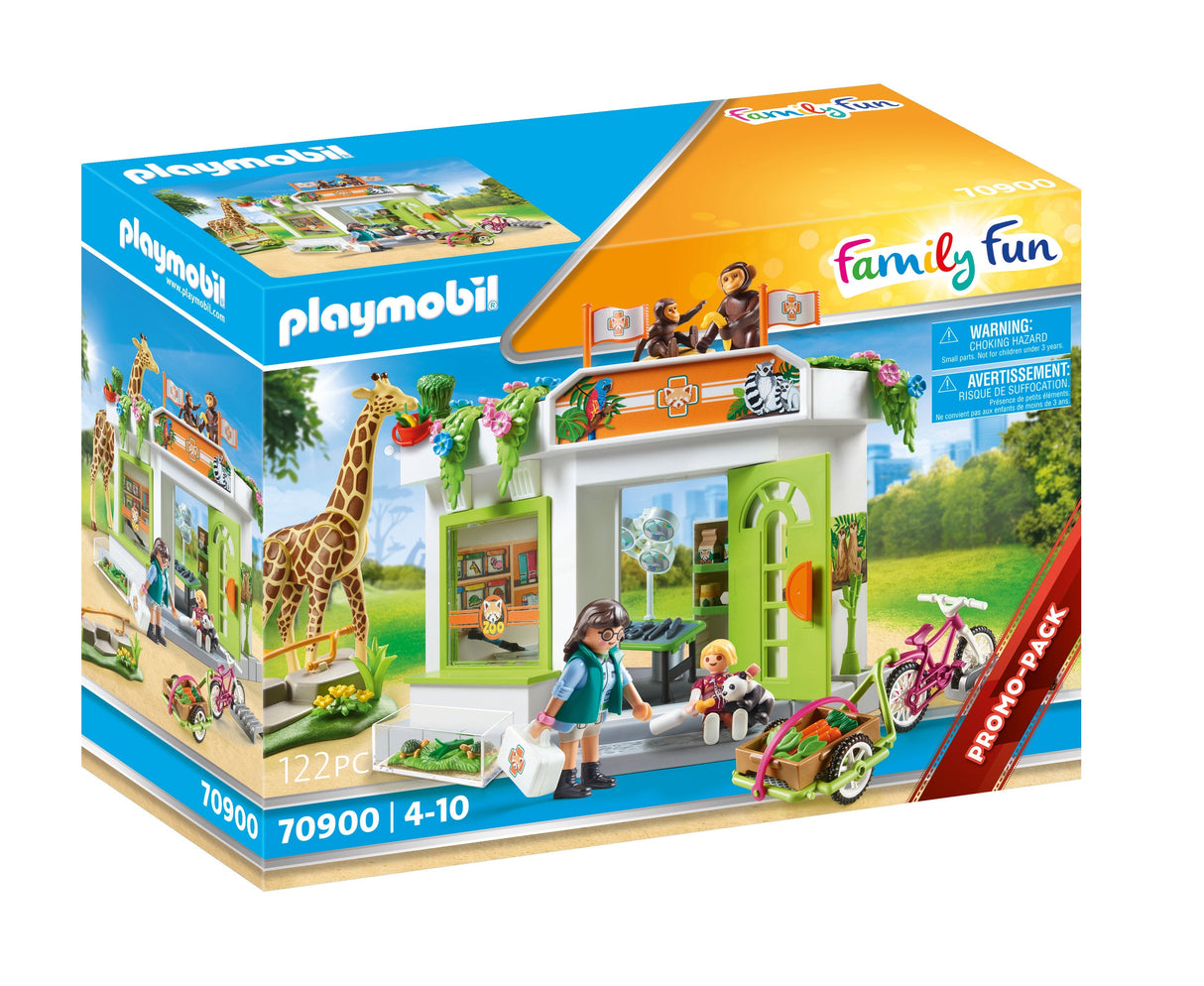 Playmobil 70900 Zoo Vet Practice Juguete De Construcción 70900