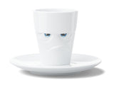 Fiftyeight Espresso Mug Con Henkel 80ml - Grummelig Blanco