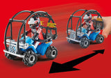 Playmobil 70820 Starter Pack Stunt Show Quad Con Rampa De Fuego