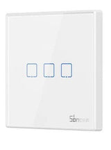 Sonoff T2eu3c-Rf 433mhz 3 Botones - Interruptor Táctil Inteligente Programable