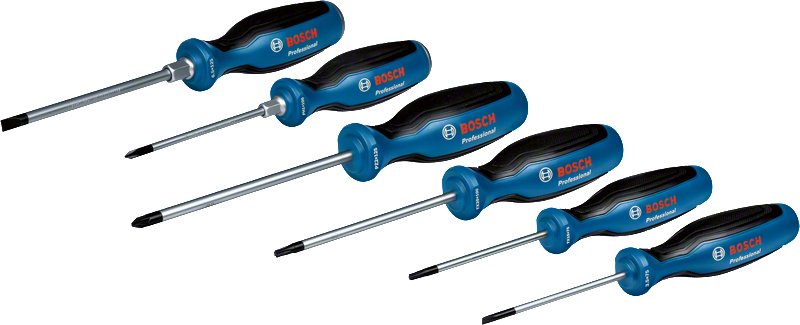 EAN 4059952644585 - Bosch 1.600.A02.CV3 Juego Destornillador plano imagen 2