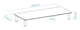EAN 8433281015630 - TooQ TQMR061 soporte para ordenador portátil Transparente imagen 6