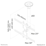 Neomounts Deh 32"-60" 1tft Negro Max.35kg