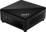 Barebone Msi Cubi 5 12m-283bat I5-1235u Intel Iris Xe Grafik, 2x Ddr4 So-Dimm, 1x M.2, 1x 2,5", Wifi6e, Bt 5.3