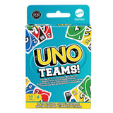 Mattel Games Uno Equipos, Juego De Cartas Hxt58