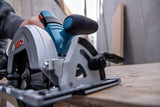 Sierra Circular A Batería Bosch Professional Gks 18v-57-2 Professional Solo Azul/Negro, Sin Batería Ni Cargador, En L-Boxx 06016c1201