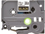 EAN 4977766801904 - Brother TZE-R354 cinta para impresora de etiquetas Oro sobre negro imagen 2