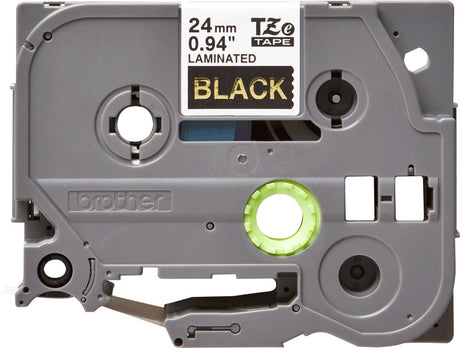 EAN 4977766801904 - Brother TZE-R354 cinta para impresora de etiquetas Oro sobre negro imagen 2