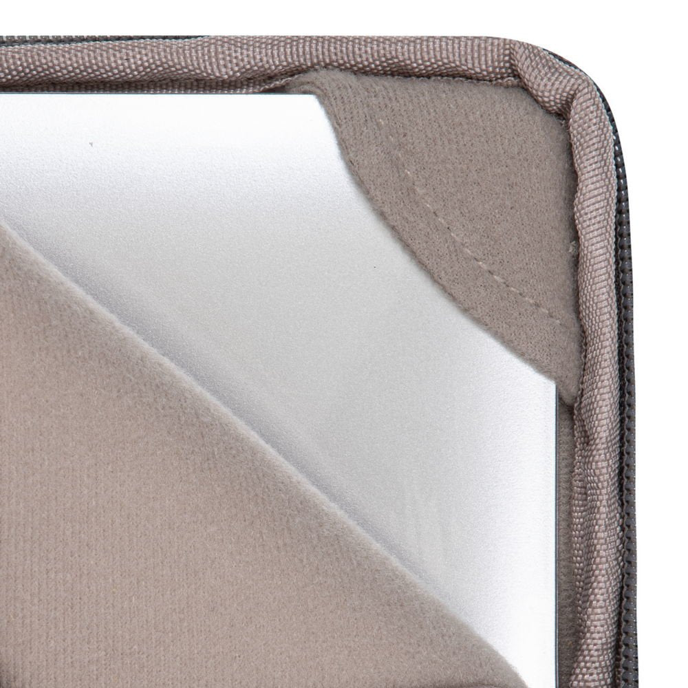 Rivacase 7913 Funda Para Portátil 13.3 Gris Claro Con Asas