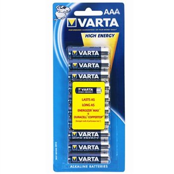 Varta Longlife Power Micro Aaa Lr03 10 Piezas