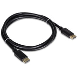 Cable Trendnet Displayport 1.2 1.8m 2 Unidades M/M
