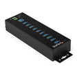 EAN 0065030881869 - StarTech.com HB30A10AME hub de interfaz USB 3.2 Gen 1 (3.1 Gen 1) Type-B 5000 Mbit/s Negro imagen 1