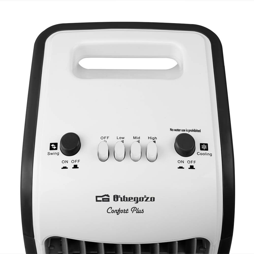 Orbegozo Air 38 Climatizador Multifuncional Frescor Y Pureza - Potente Purificacion Del Aire - Deposito De Agua Amplio