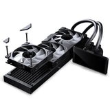 K Phanteks Glacier One 360m25 Lcd Schwarz  Aio-Wasserkühlung