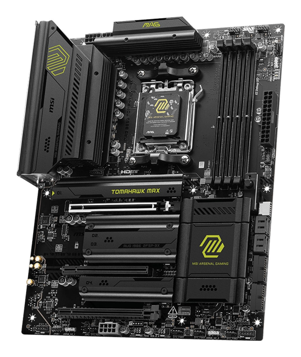 EAN 4711377290623 - MSI MAG B850 TOMAHAWK MAX WIFI placa base AMD B850 Zócalo AM5 ATX imagen 3