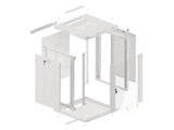 Armario Rack 19 Montaje Pared 15u / 600x600 Autoarmas (Paquete Plano) Gris Lanberg