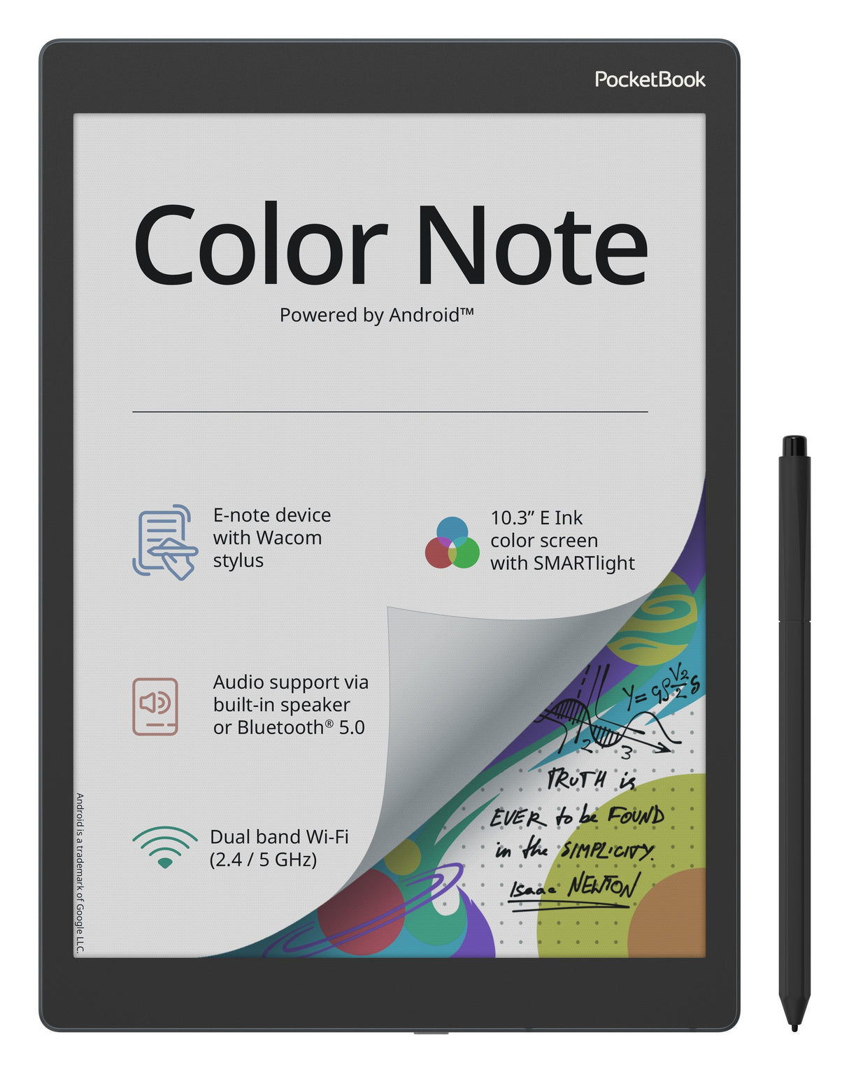 Pocketbook Color Note Sormy Sea