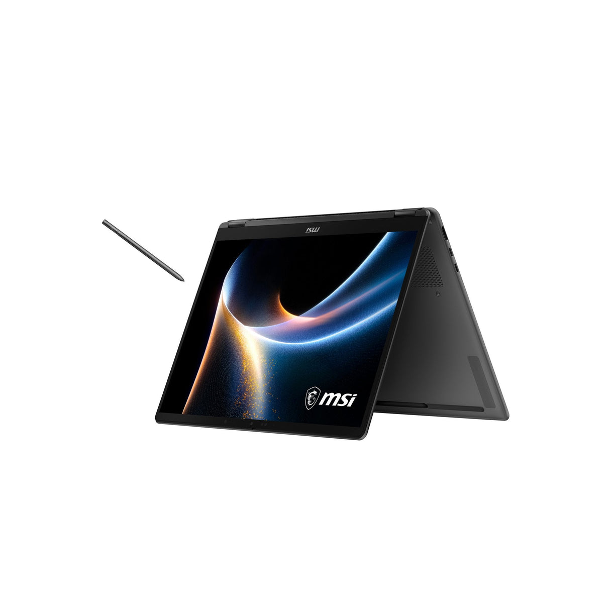 Msi Prestige 14 Flip Ai+ D3mtg-013fr Copilot+ Pc Intel Core Ultra 9 386h Hybride (2-En-1) 35,6 Cm (14) Pantalla Táctil Full Hd+ 32 Go Lpddr5x-Sdram 2 To Ssd Wi-Fi 7 (802.11be) Windows 11 Home Français Gris
