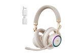 Auriculares  Havit Fuxi-H8 Con Cable/Inalámbricos Para Juegos (Dorados)