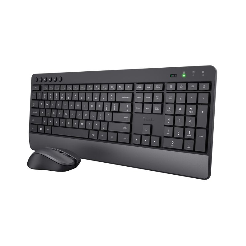 EAN 8713439245318 - Trust Trezo teclado Ratón incluido Universal RF inalámbrico QWERTY Español Negro imagen 1