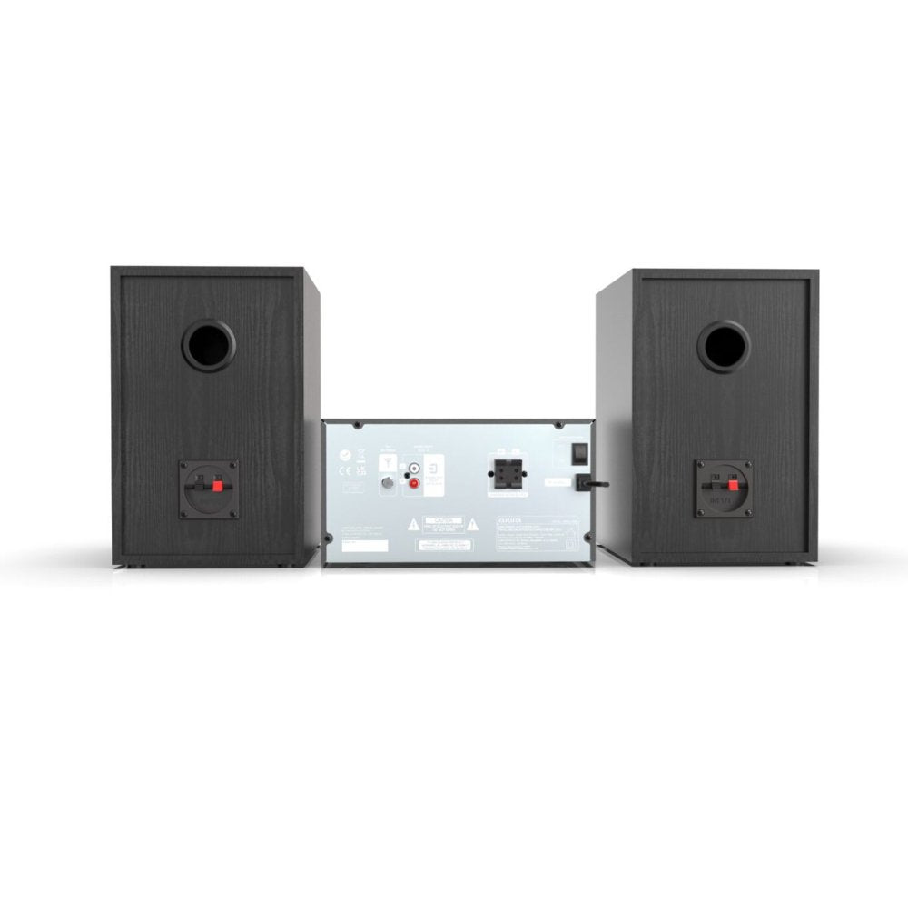Aiwa Msbtu-600 Black Microcadena 100w Con Altavoces