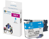 G&G Tinte Komp. M. Brother 527 Patr. Lc527c (900 Páginas) Cy