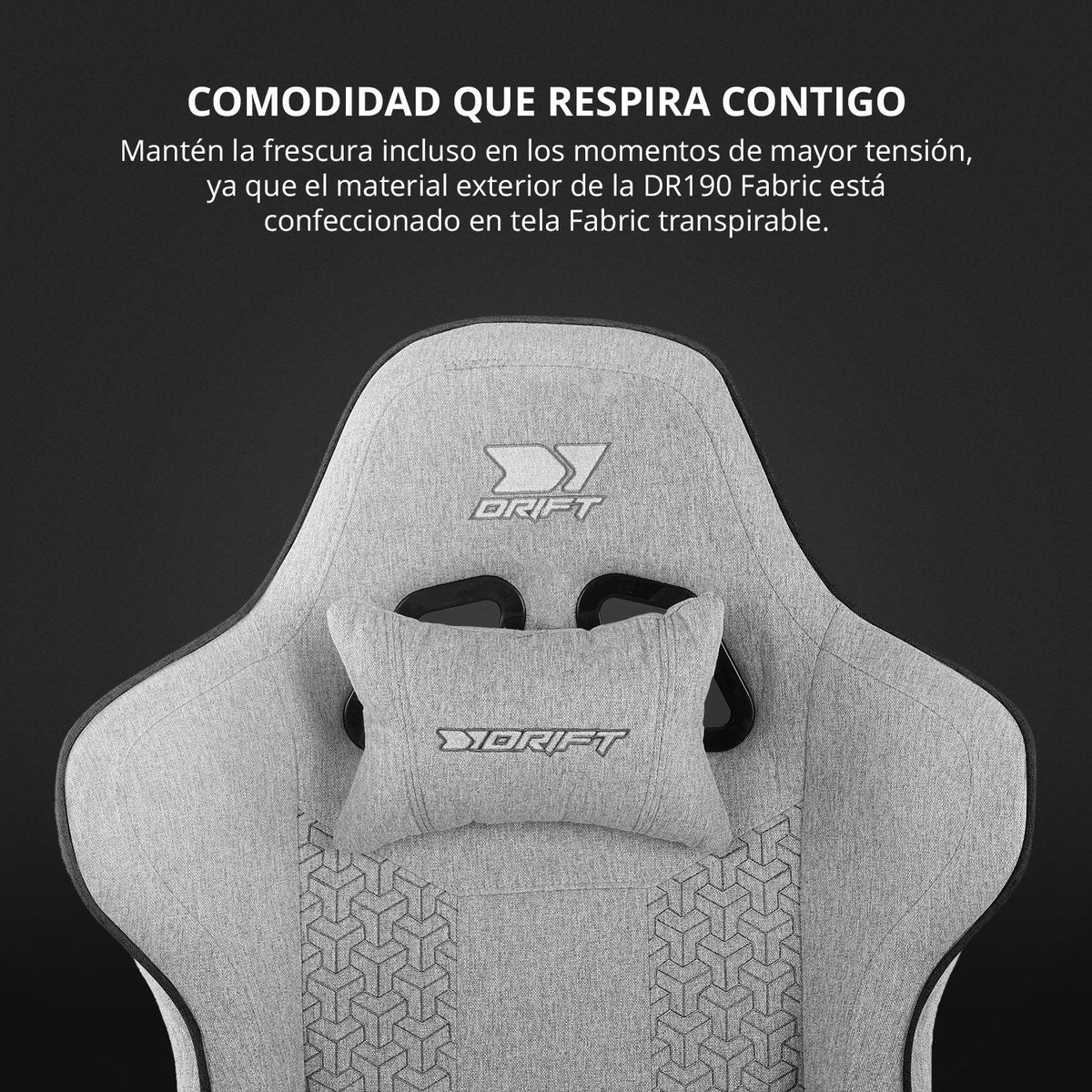 Silla Gaming Drift Dr190 Gris