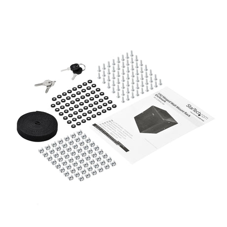 EAN 0065030870085 - StarTech.com RK1520WALHM armario rack Bastidor de pared Negro imagen 7