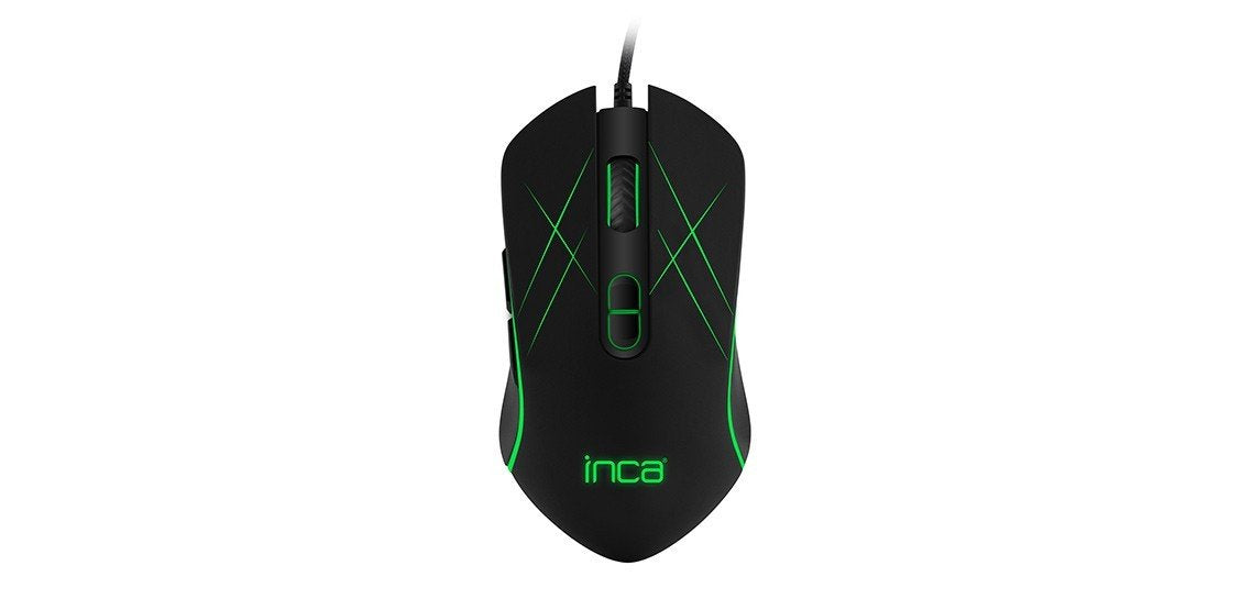Raton Inca Gaming Img-Gt12 3200 Dpi, Rgb, 7 Botones, Usb, Sw Retail